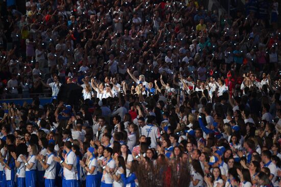 Церемония закрытия II Европейских игр