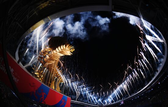 Церемония закрытия II Европейских игр