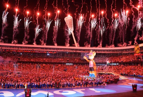 Церемония закрытия II Европейских игр