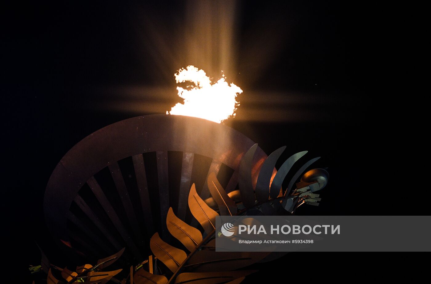 Церемония закрытия II Европейских игр