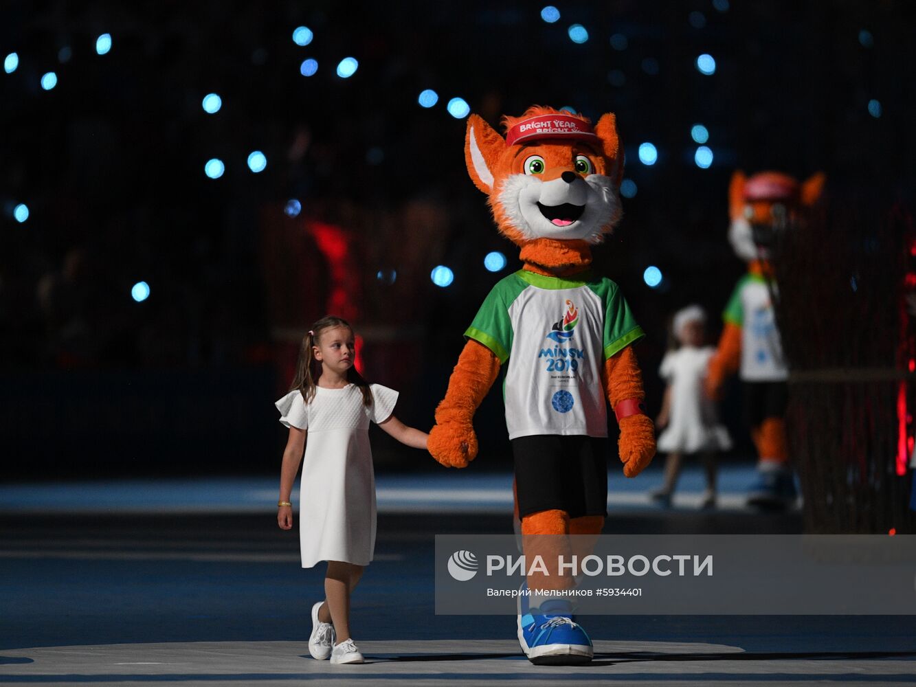 Церемония закрытия II Европейских игр