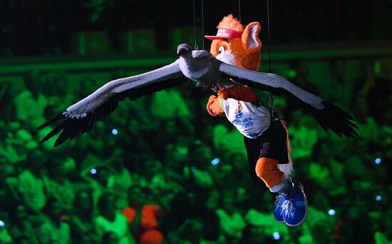 Церемония закрытия II Европейских игр