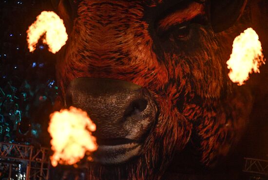 Церемония закрытия II Европейских игр