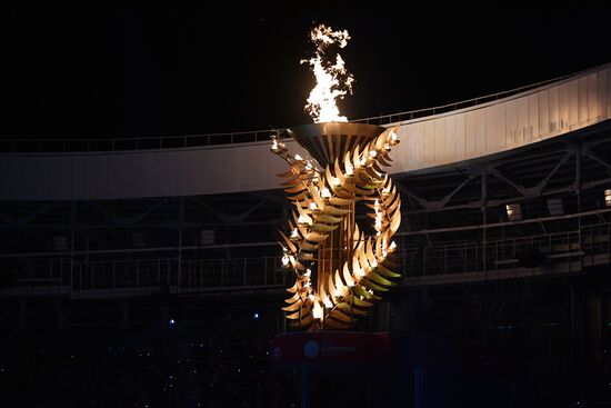 Церемония закрытия II Европейских игр