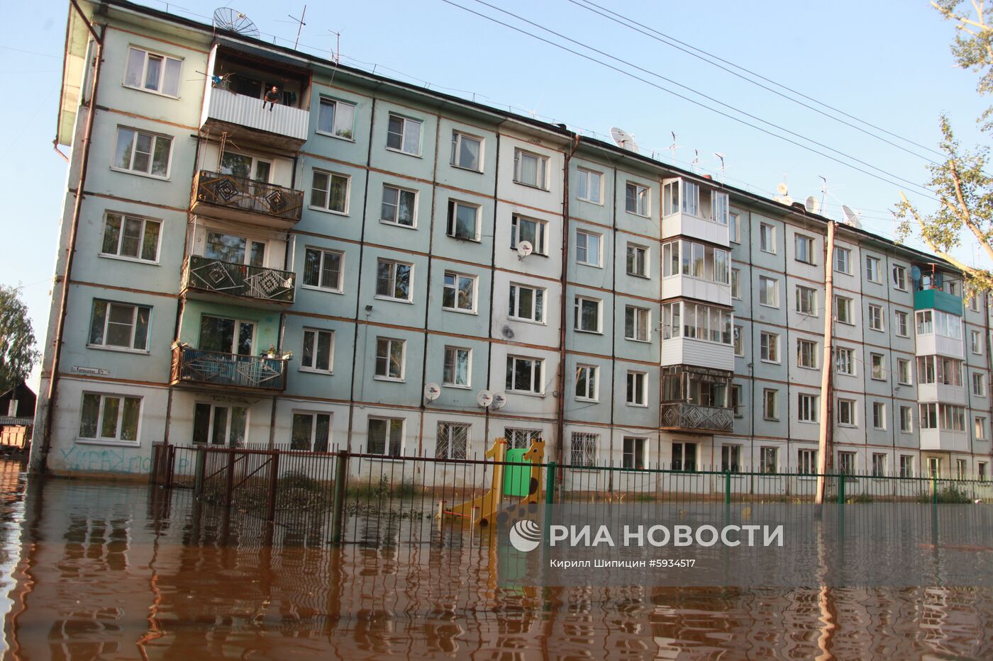 Ситуация в зоне подтопления в Иркутской области