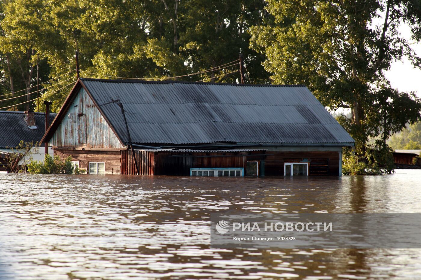 Ситуация в зоне подтопления в Иркутской области
