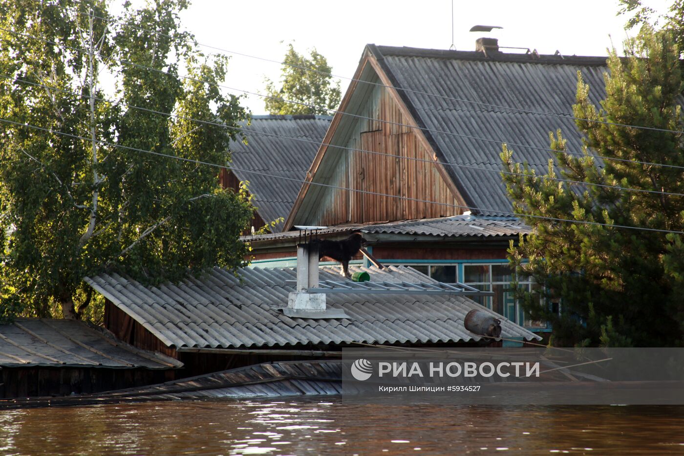 Ситуация в зоне подтопления в Иркутской области