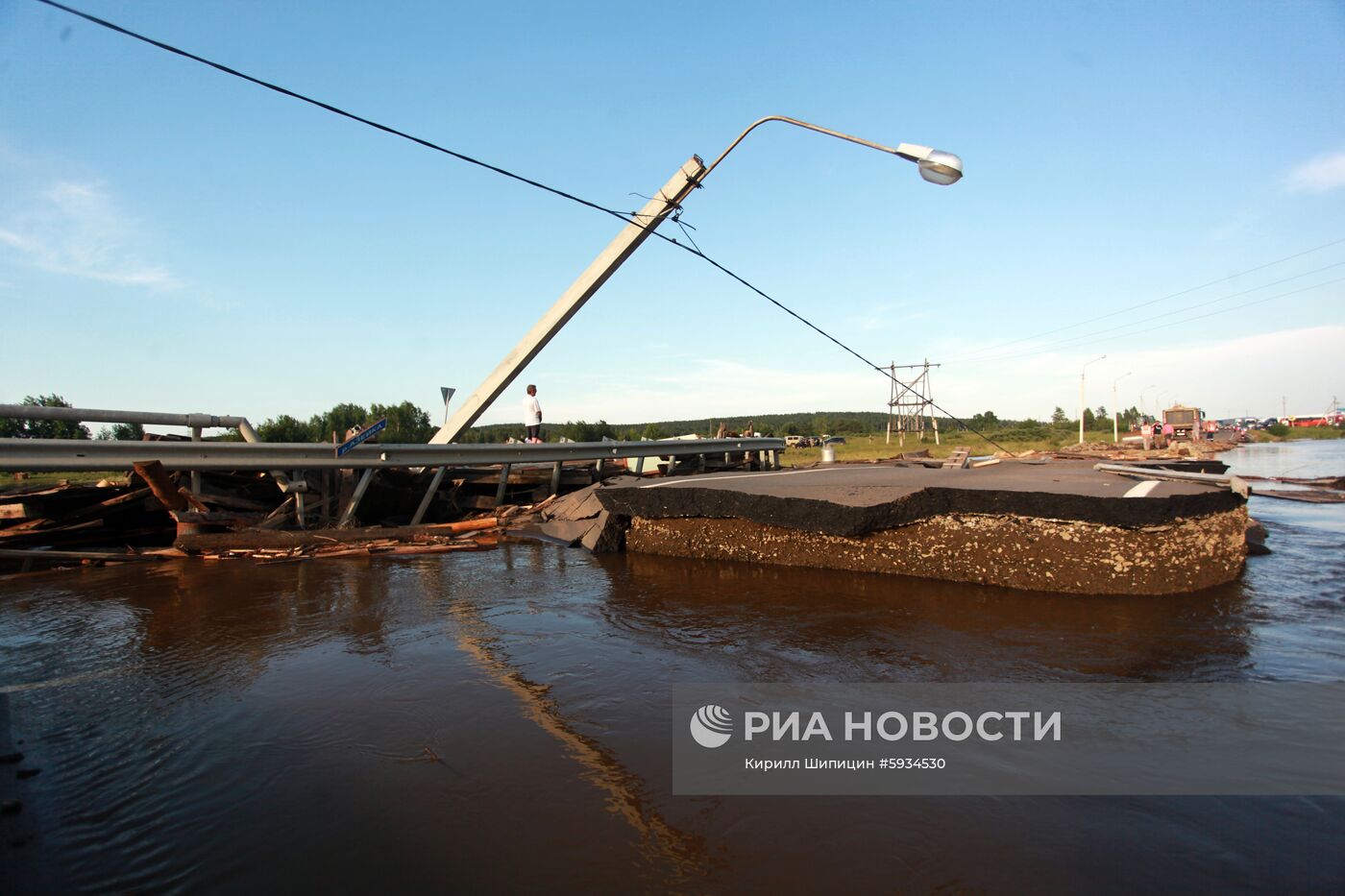 Ситуация в зоне подтопления в Иркутской области