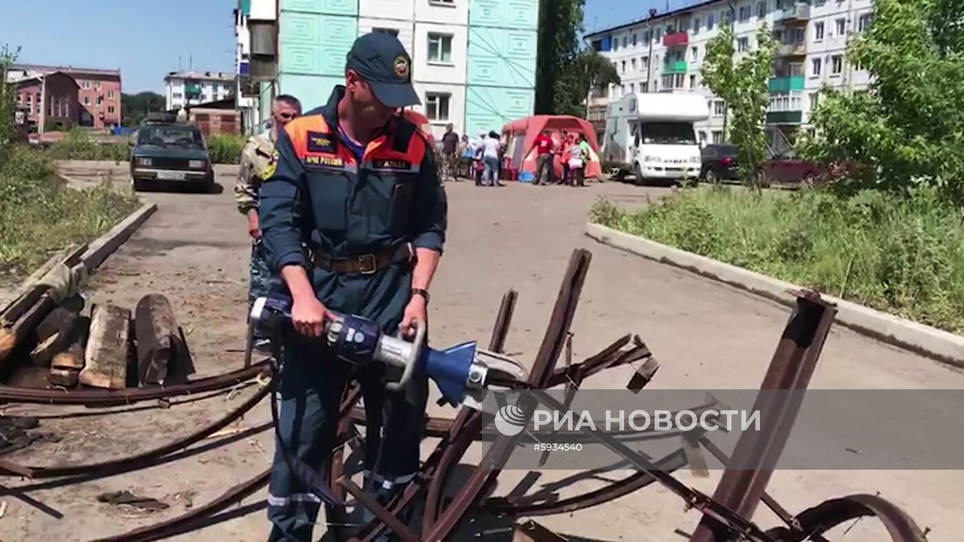 Ситуация в зоне подтопления в Иркутской области