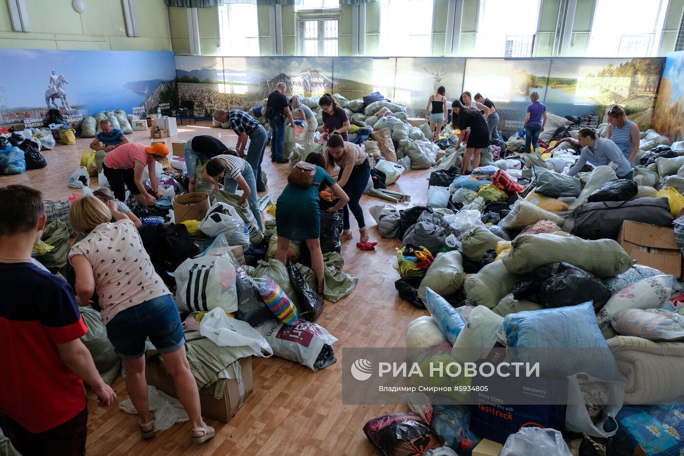 Ситуация в зоне подтопления в Иркутской области