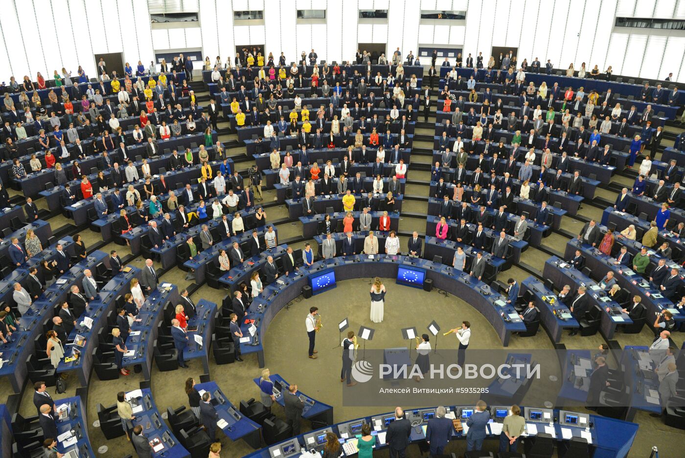 Первая сессия нового Европарламента