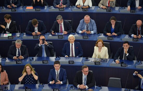 Первая сессия нового Европарламента