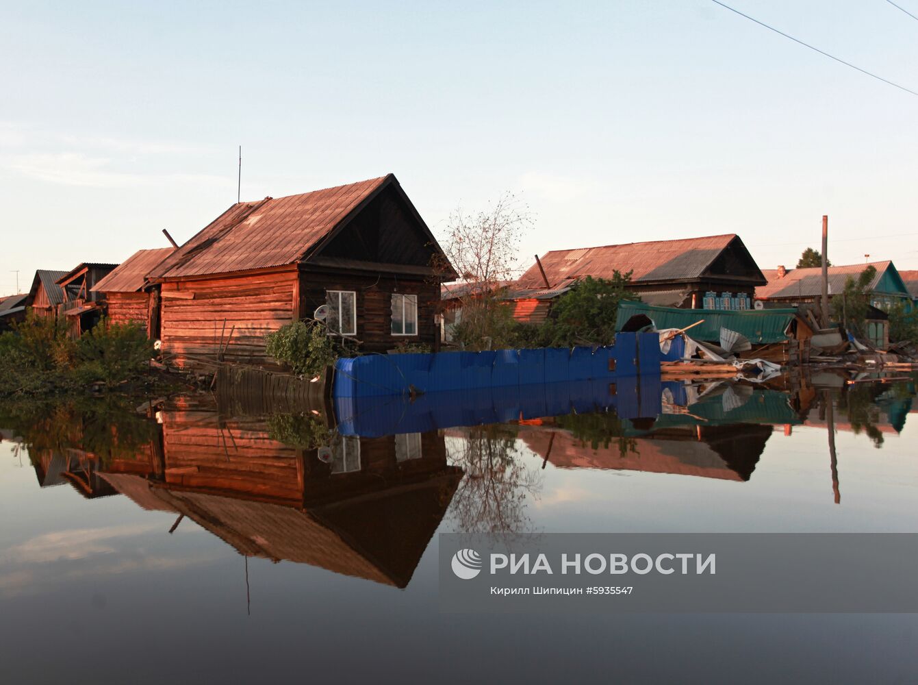 Ситуация в зоне подтопления в Иркутской области