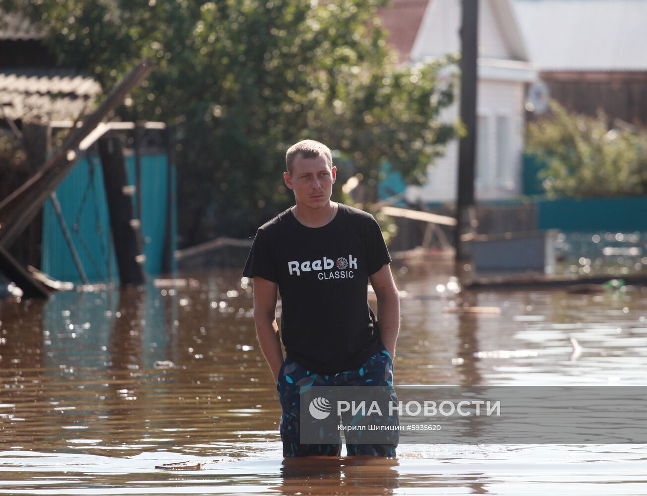 Ситуация в зоне подтопления в Иркутской области