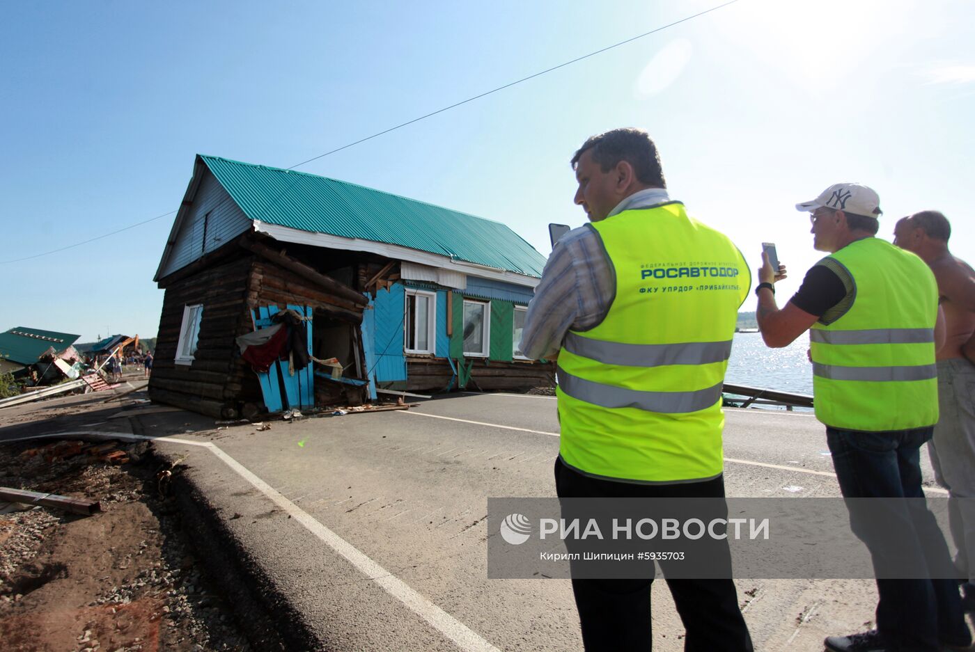 Ситуация в зоне подтопления в Иркутской области