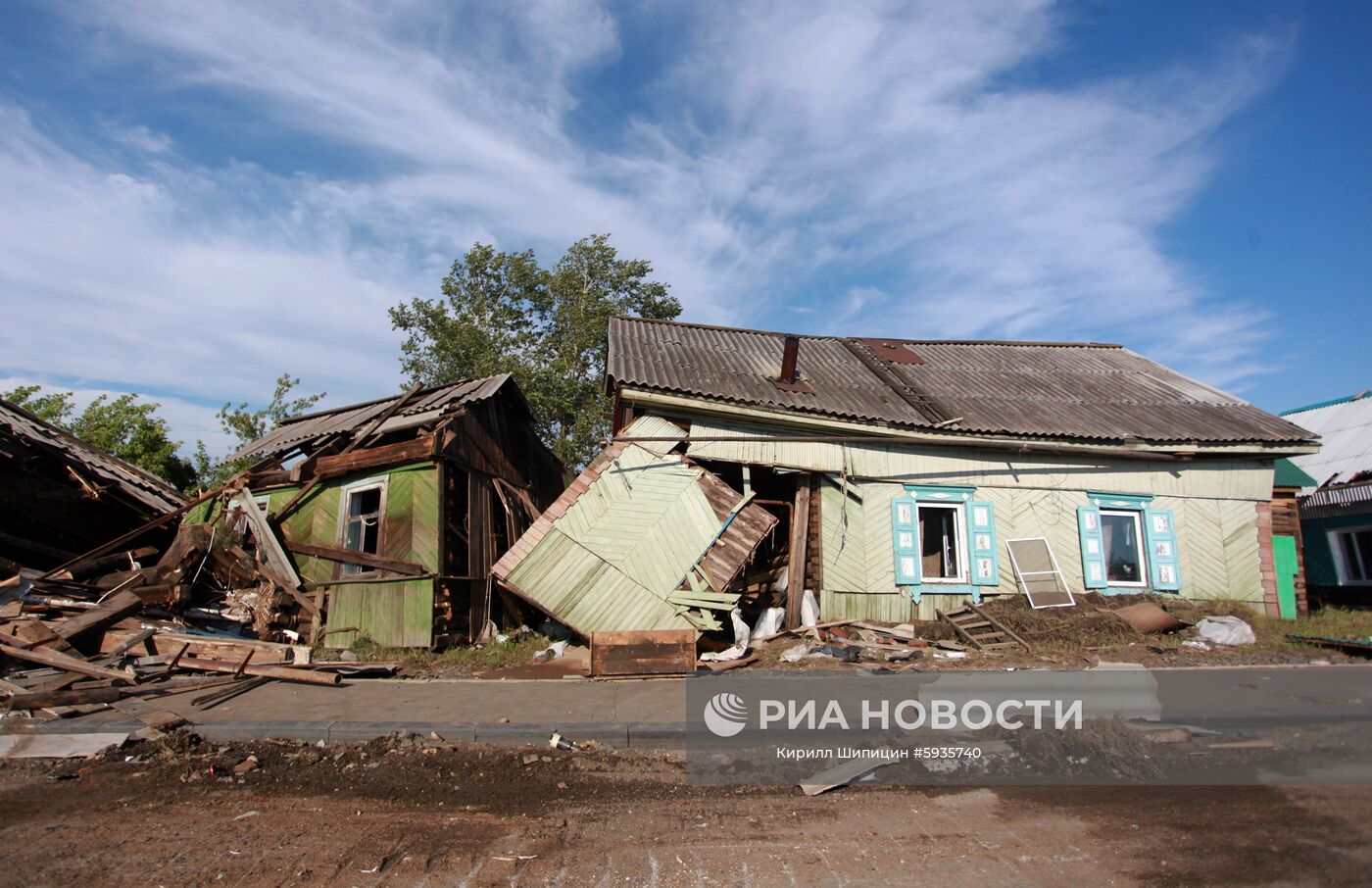 Ситуация в зоне подтопления в Иркутской области