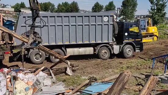 Ситуация в зоне подтопления в Иркутской области