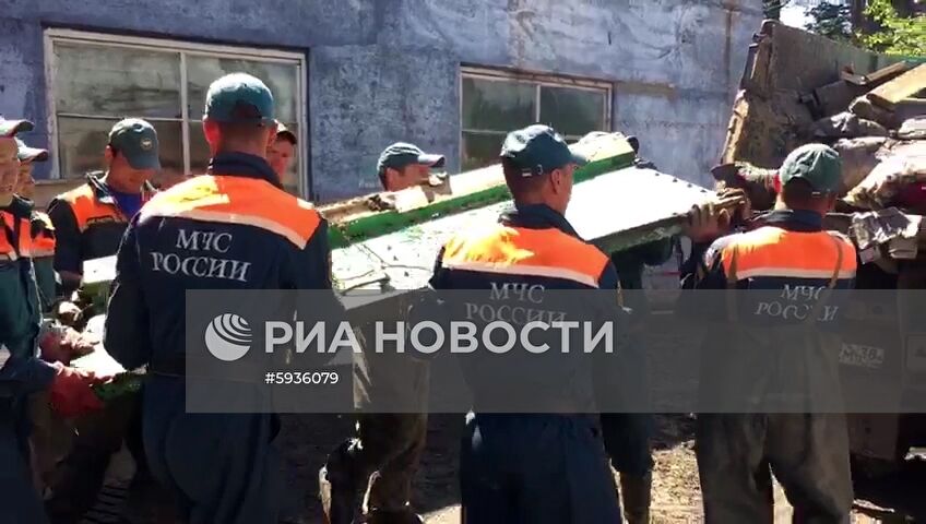 Ситуация в зоне подтопления в Иркутской области