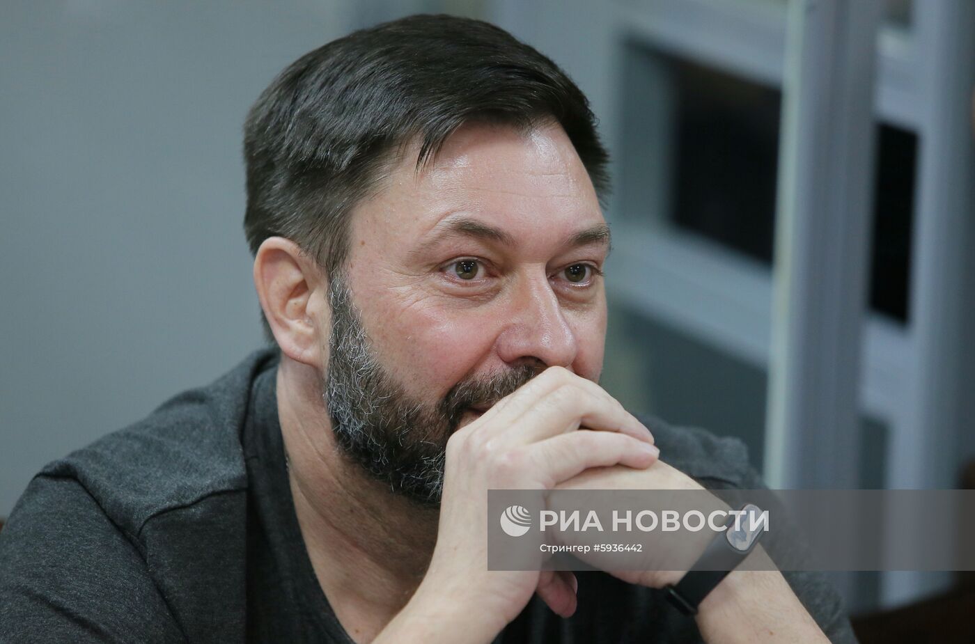 Заседание суда по делу журналиста К. Вышинского