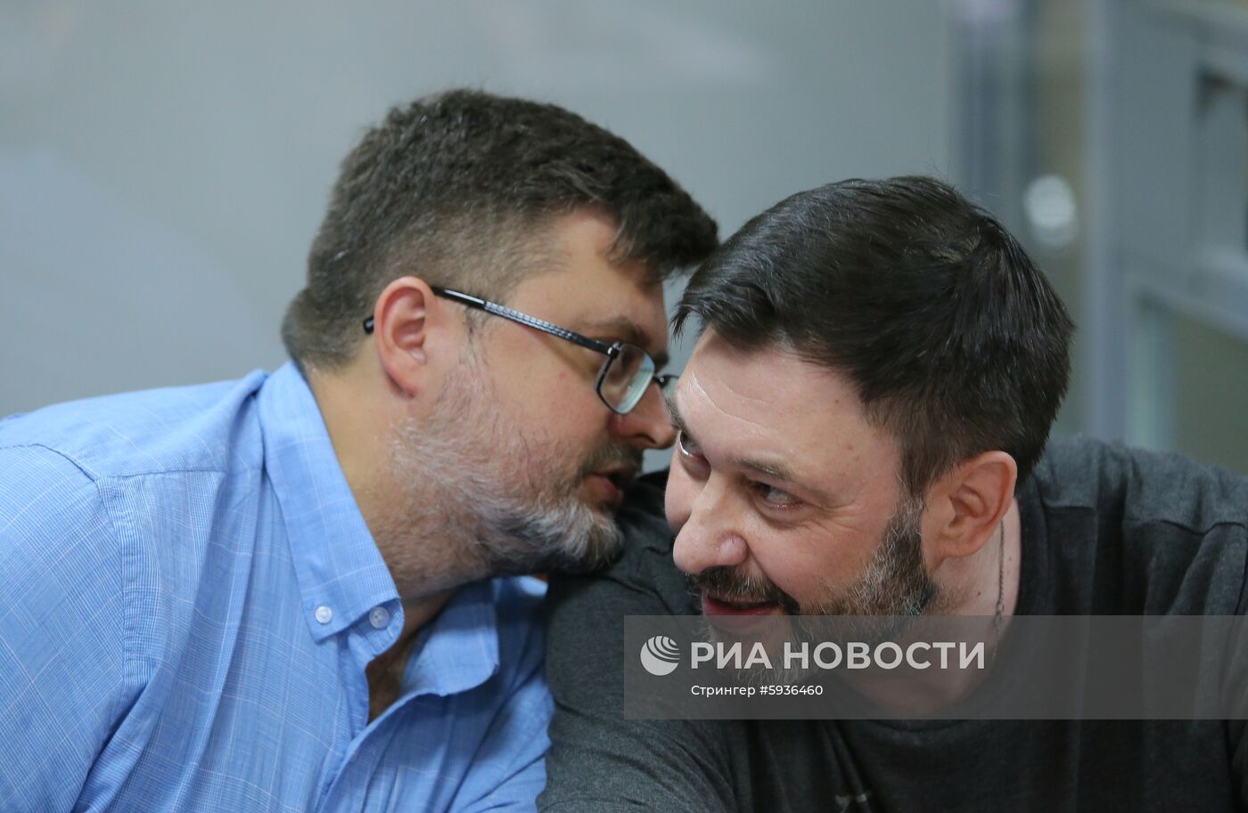 Заседание суда по делу журналиста К. Вышинского