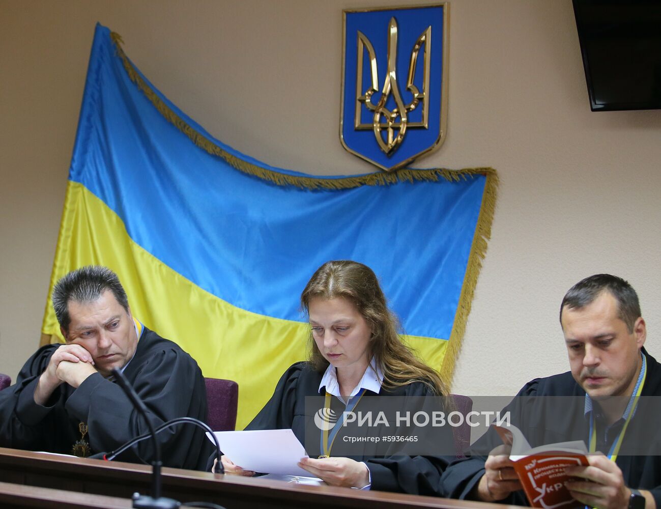 Заседание суда по делу журналиста К. Вышинского