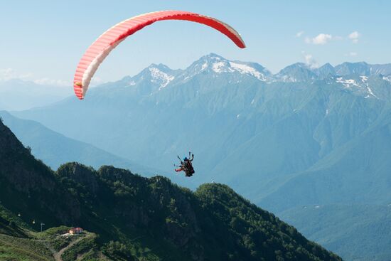 Летний отдых на курорте "Роза Хутор"