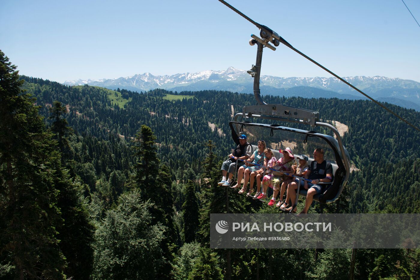 Летний отдых на курорте "Роза Хутор"