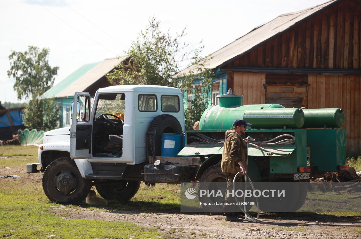 Ситуация в зоне подтопления в Иркутской области