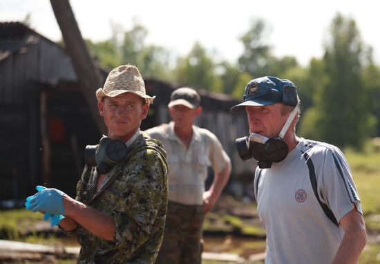 Ситуация в зоне подтопления в Иркутской области