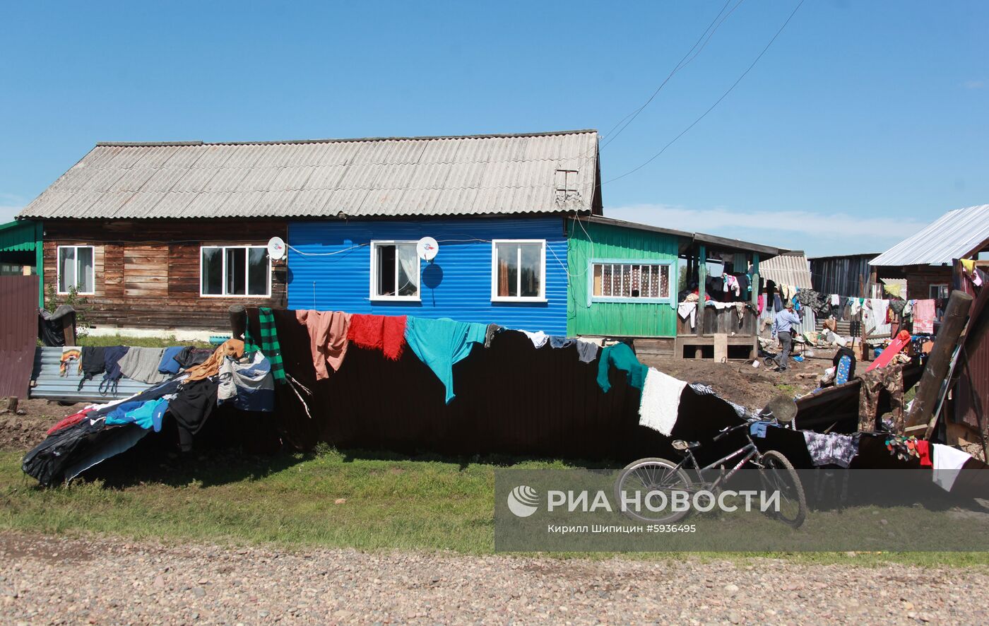 Ситуация в зоне подтопления в Иркутской области