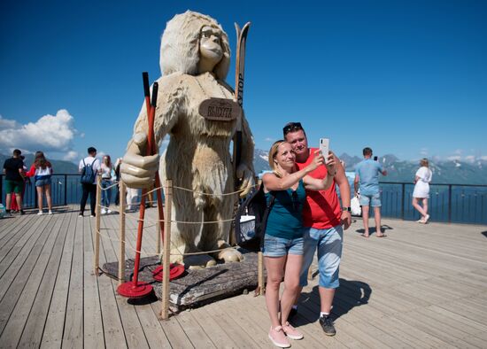 Летний отдых на курорте "Роза Хутор"