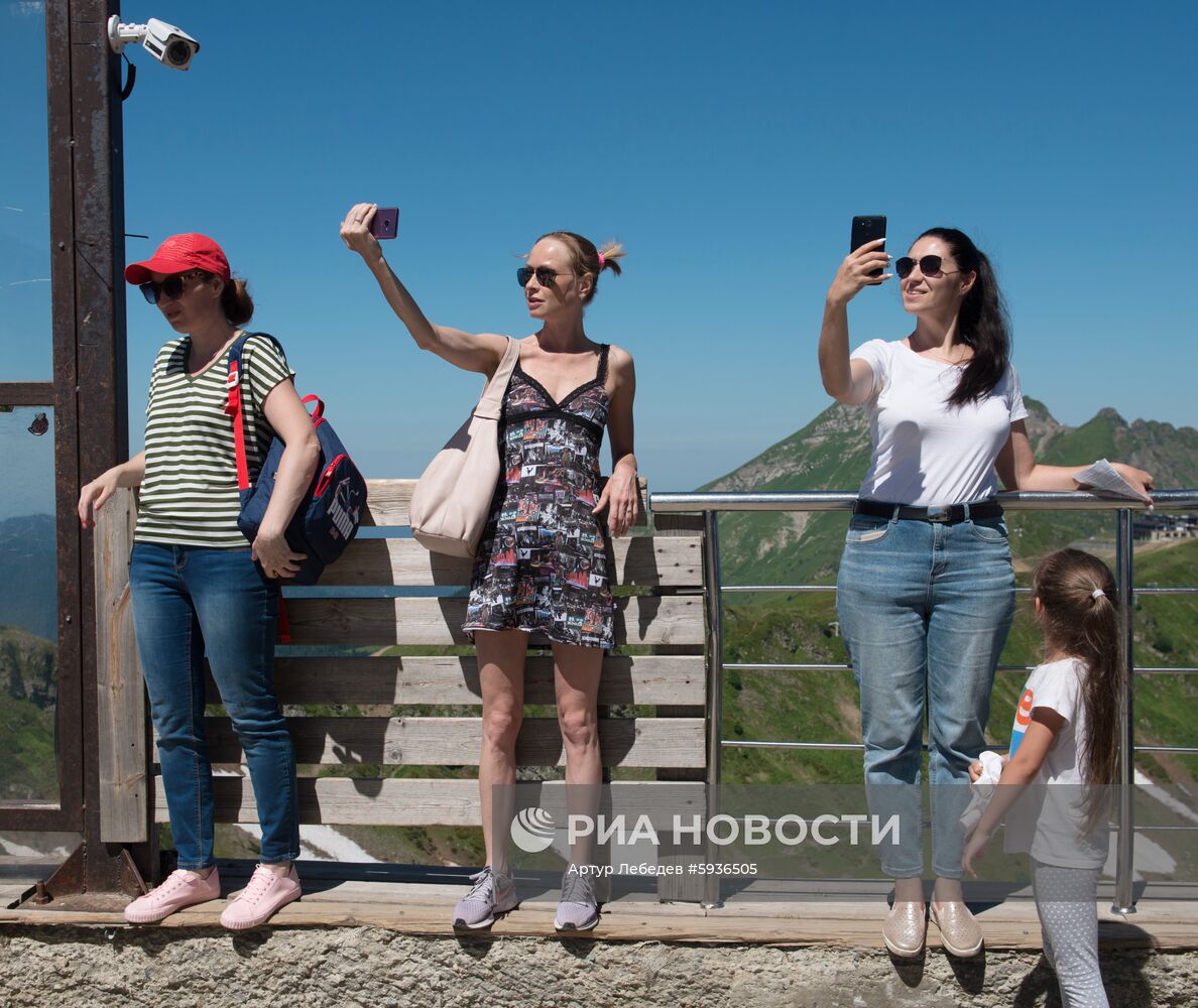 Летний отдых на курорте "Роза Хутор"