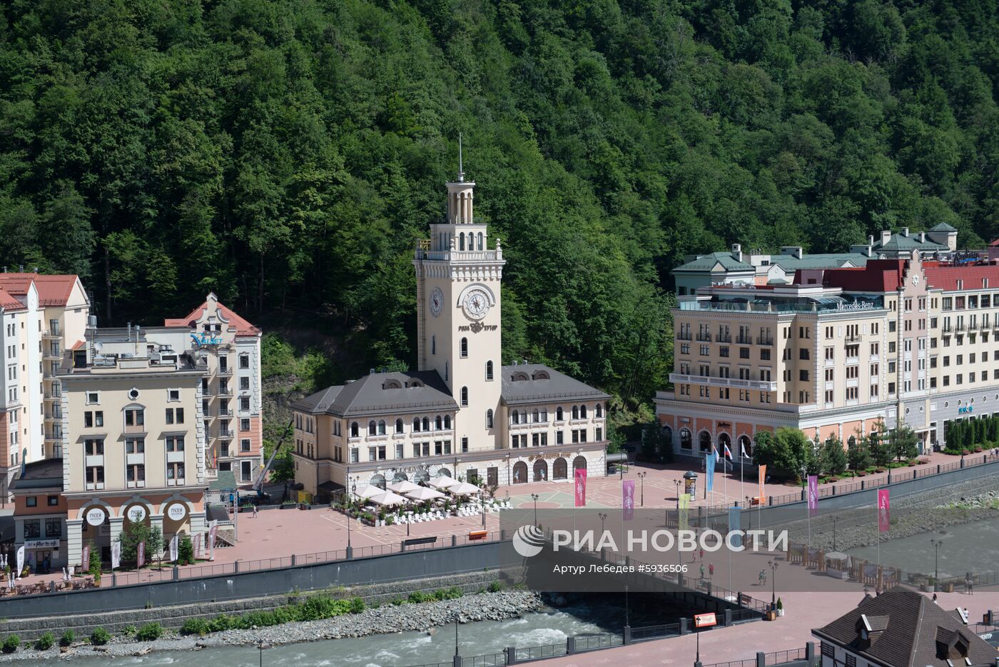 Летний отдых на курорте "Роза Хутор"