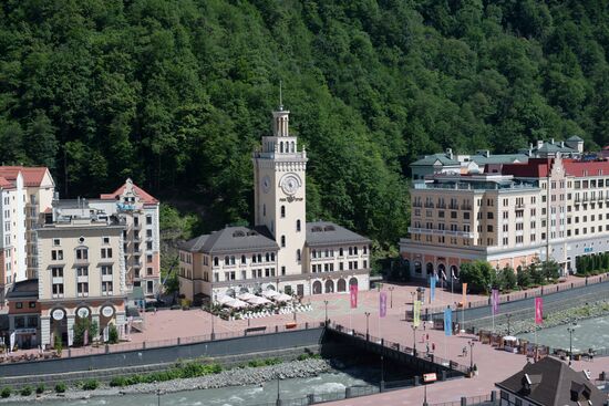 Летний отдых на курорте "Роза Хутор"