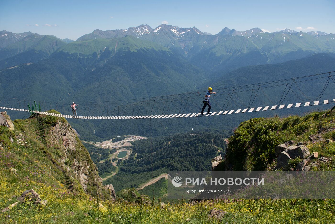 Летний отдых на курорте "Роза Хутор"