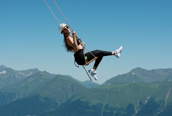 Летний отдых на курорте "Роза Хутор"