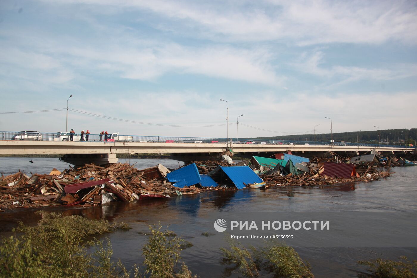 Ситуация в зоне подтопления в Иркутской области