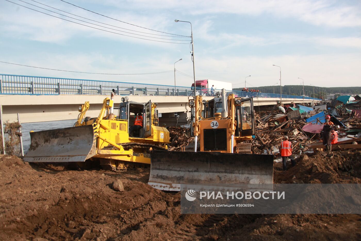 Ситуация в зоне подтопления в Иркутской области