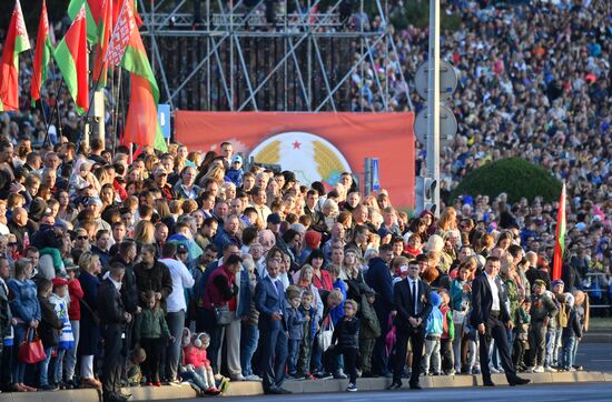 День независимости в Минске