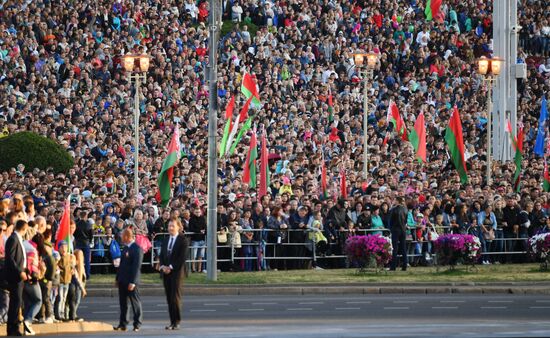 День независимости в Минске
