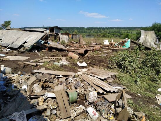 Ситуация в зоне подтопления в Иркутской области