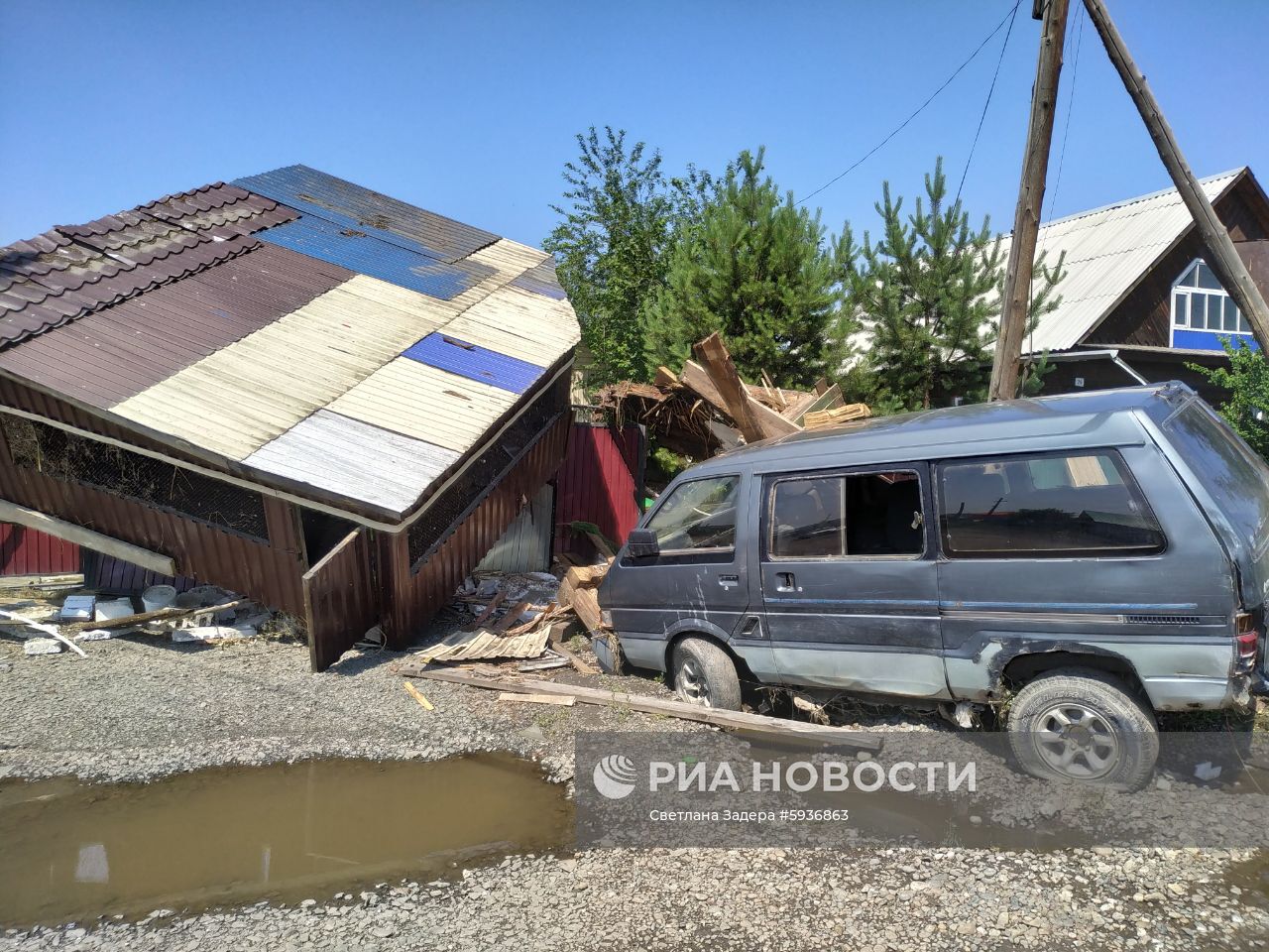 Ситуация в зоне подтопления в Иркутской области