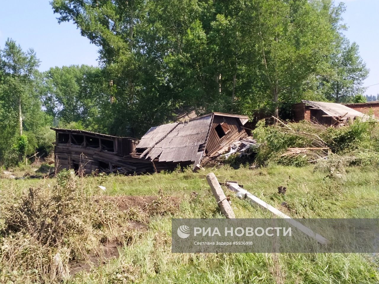 Ситуация в зоне подтопления в Иркутской области