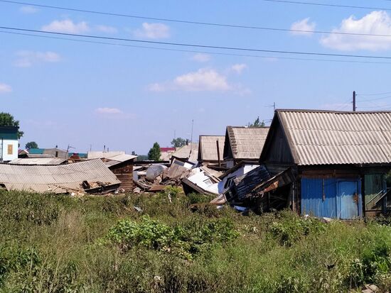 Ситуация в зоне подтопления в Иркутской области