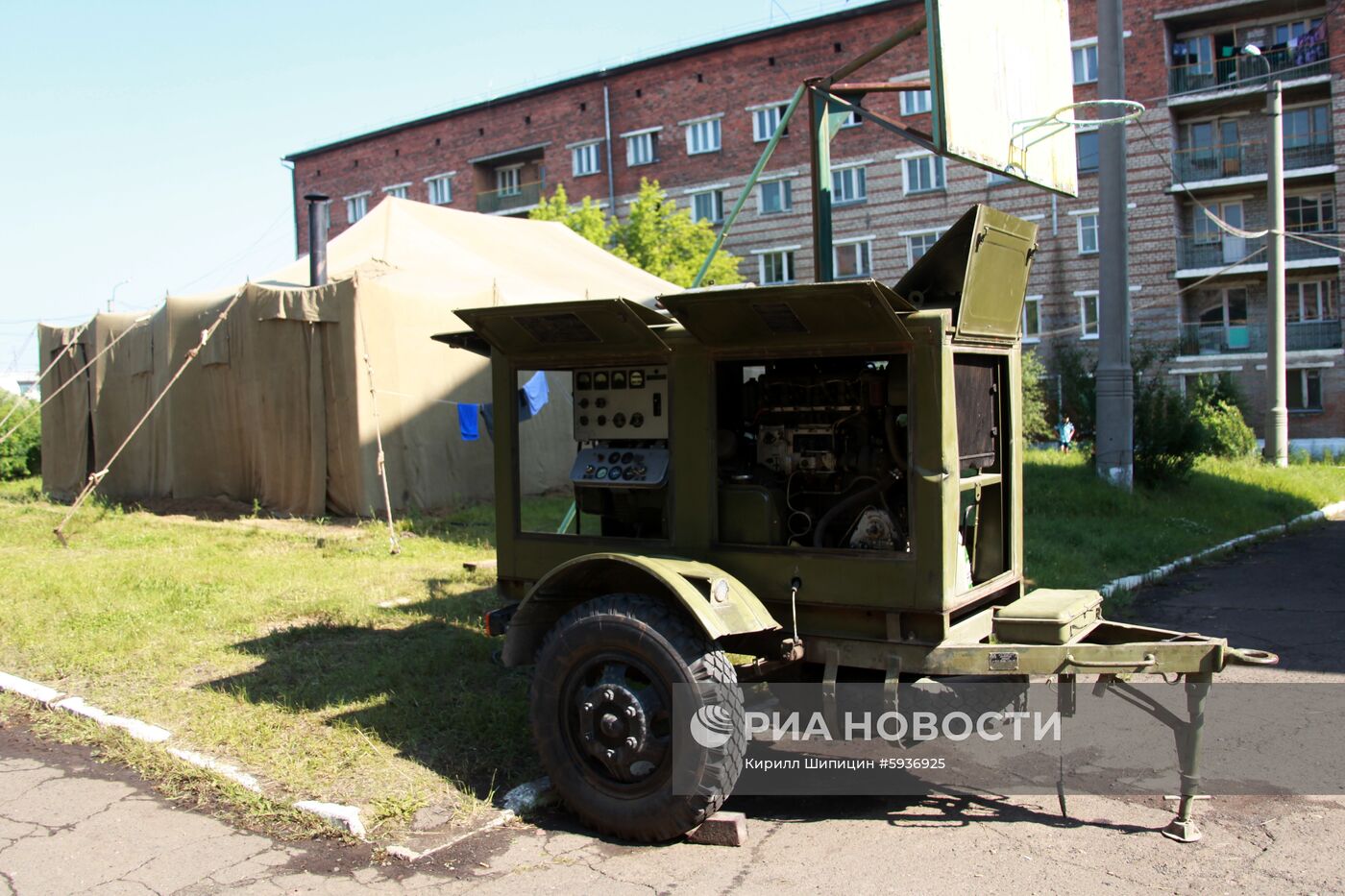 Ситуация в зоне подтопления в Иркутской области