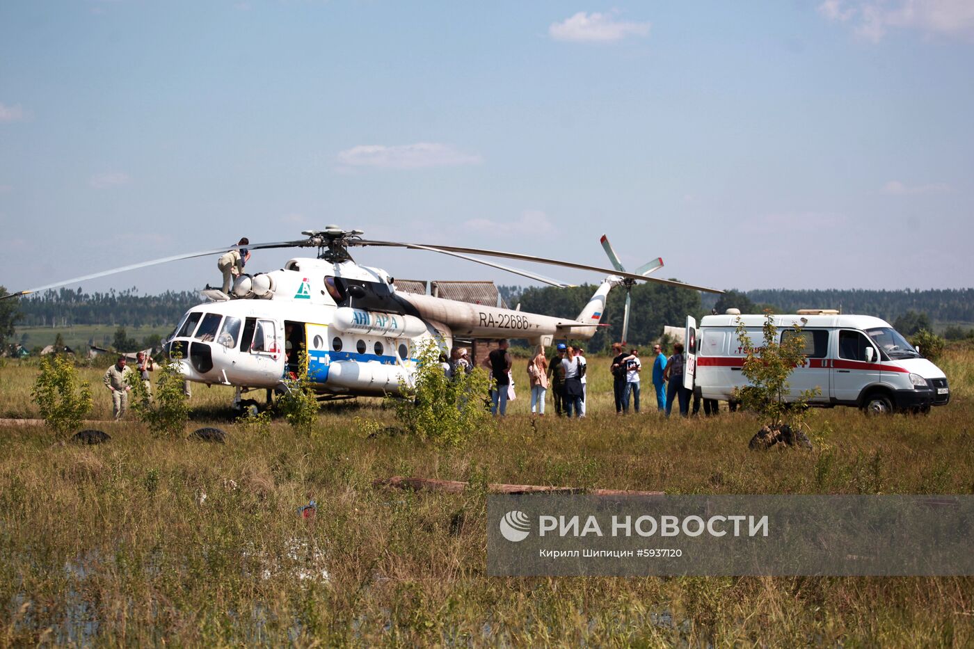 Ситуация в зоне подтопления в Иркутской области