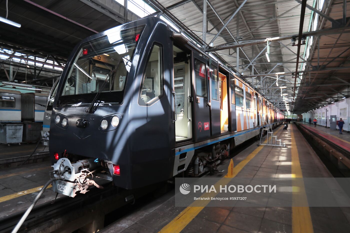 Запуск тематического поезда, посвященного МЦД