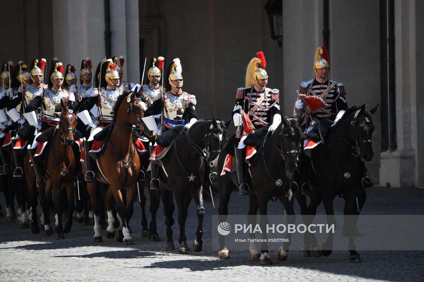 Официальный визит президента РФ В. Путина в Италию