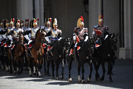 Официальный визит президента РФ В. Путина в Италию