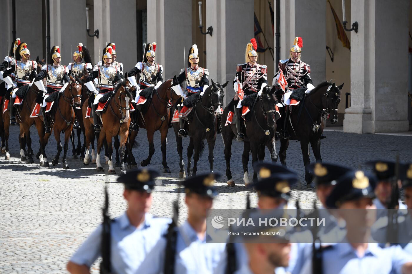 Официальный визит президента РФ В. Путина в Италию